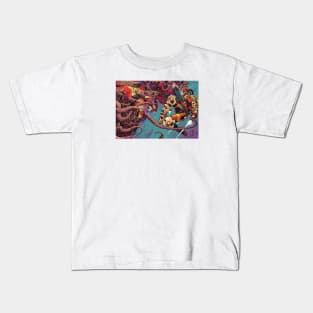 Bad space encounter Kids T-Shirt